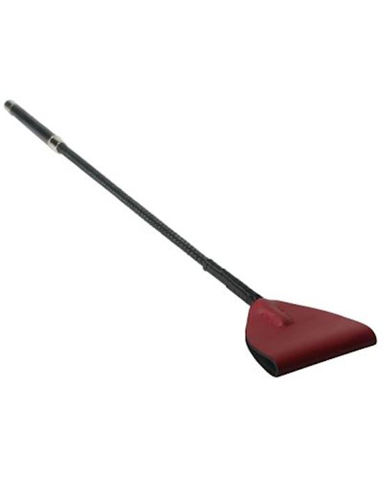 Red Leather Riding Crop
