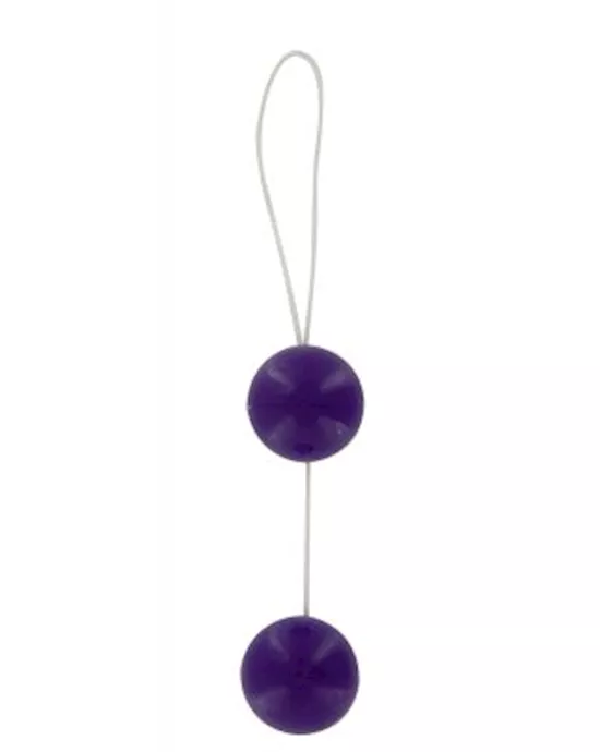 Purple Vaginal and Anal Beads