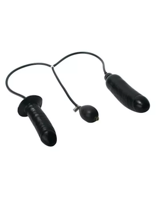 Dual Inflatable Dildo