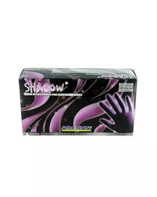Black Nitrile Examination Gloves 100 count