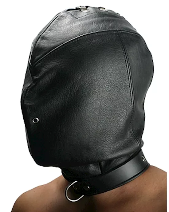 Strict Leather Premium Confinement Hood in Small-Medium