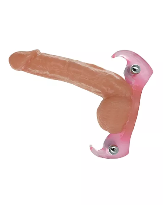 Dual Rabbits Vibrating Cock Ring
