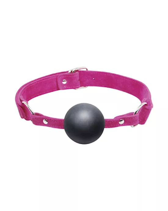 Fetish Fantasy Plush Pink Ball Gag