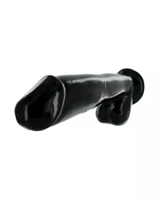 Mighty Midnight 10 Inch Dildo with Suction Cup