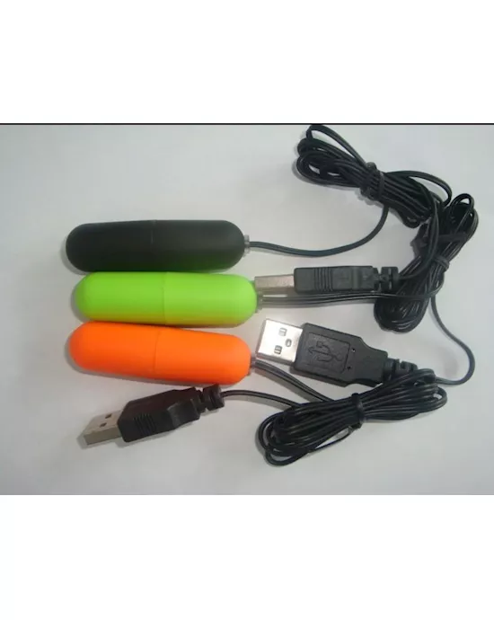 USB Bullet Vibrator Black