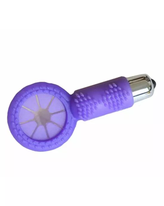 Vibrating Bullet Cock Ring Pink