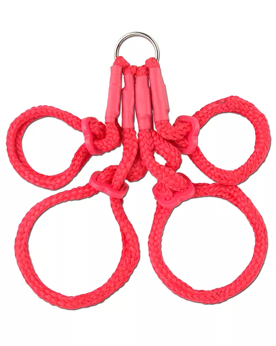 Fetish Fantasy Series Japanese Silk Rope Hogtie