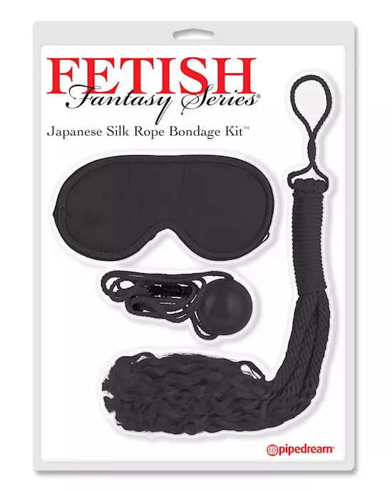 Fetish Fantasy Series Japanese Silk Rope Bondage Kit