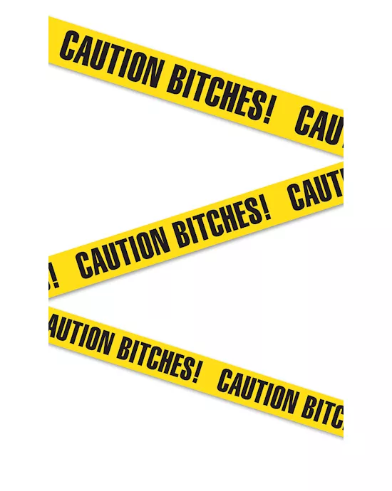 Bachelorette Party Favors Caution Bitches Tape