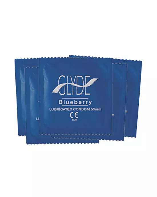 Glyde Ultra Blue Blueberry 100 Bulk Pack