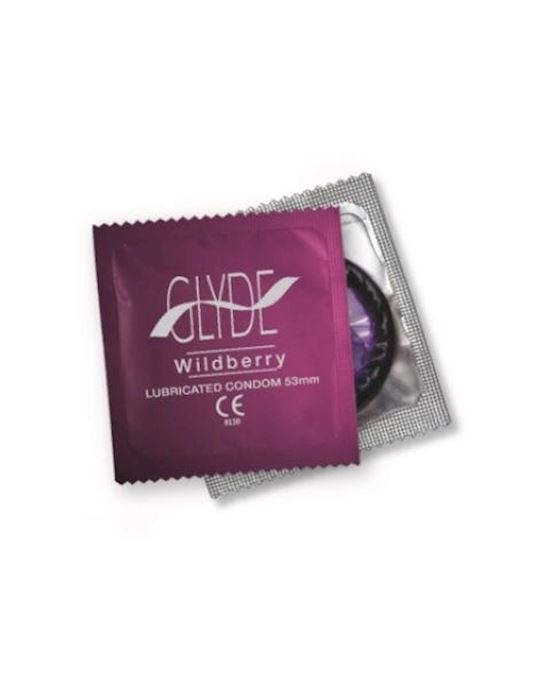 Glyde Condoms Wildberry 10 Pack