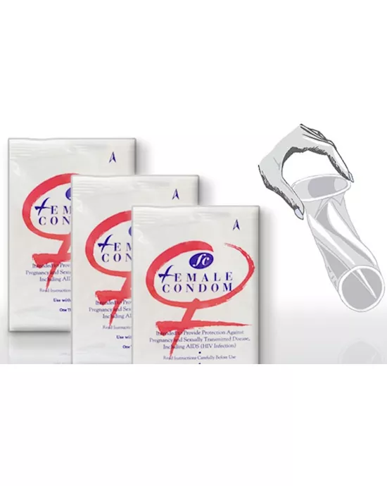 Femidon- The Female Condom 3pk