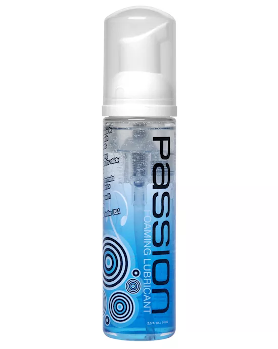 Passion Natural Water-Based Foaming Lubricant- 2.5 oz
