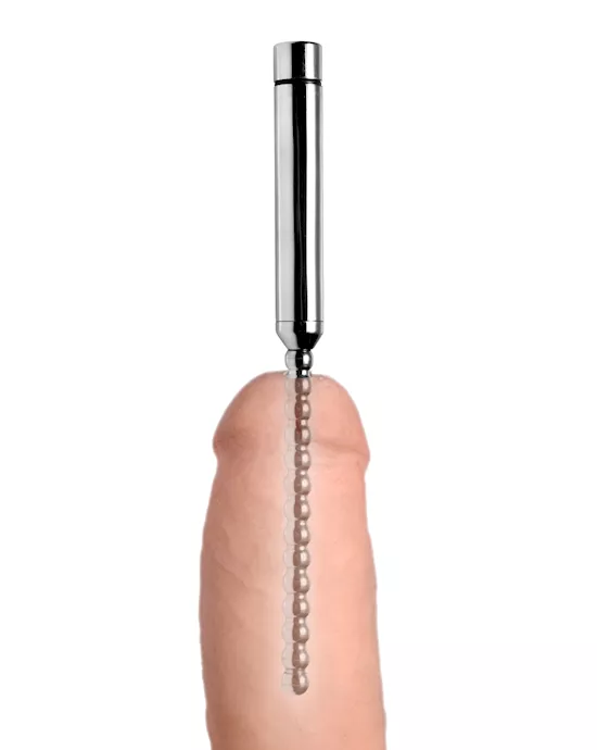 Stainless Steel Vibrating Urethral Beaded Sound