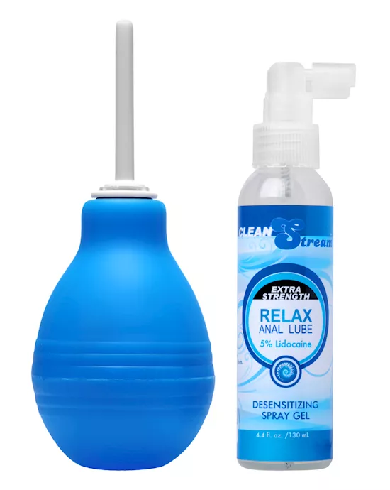 CleanStream Anal Lube and Enema Kit