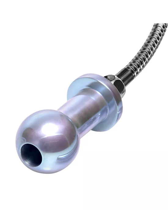 XL Stop-N-Flow Hollow Aluminum Enema Plug