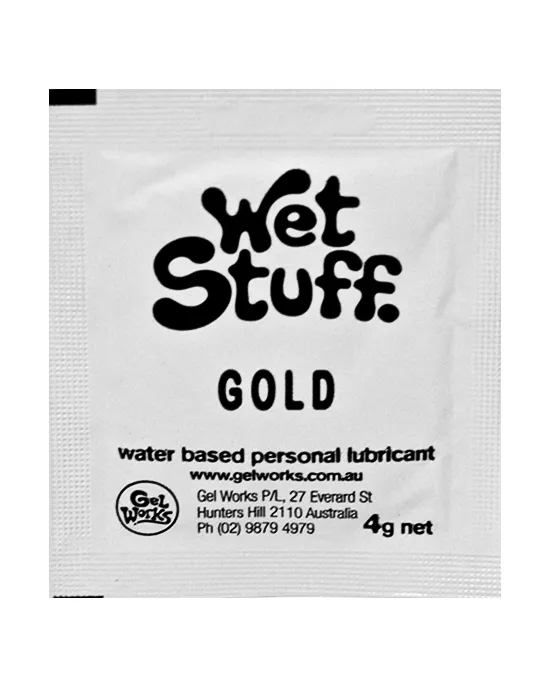 WET STUFF GOLD  4g SACHET