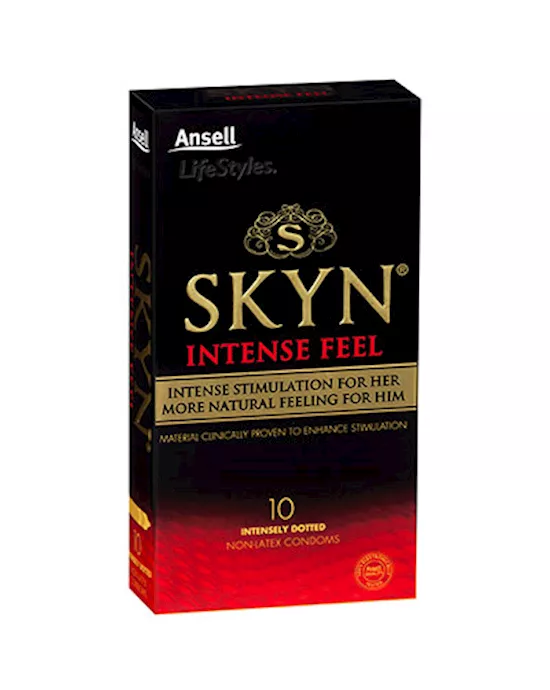 Ansell Skyn Intense Condom 10pk
