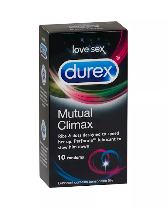 Durex Mutual Climax Condoms 10pk