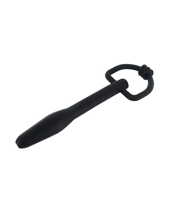 Silicone Cum-thru D-ring Penis Plug
