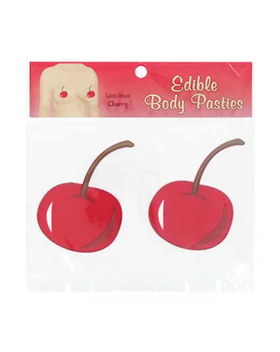 Cherry Edible Body Pasties