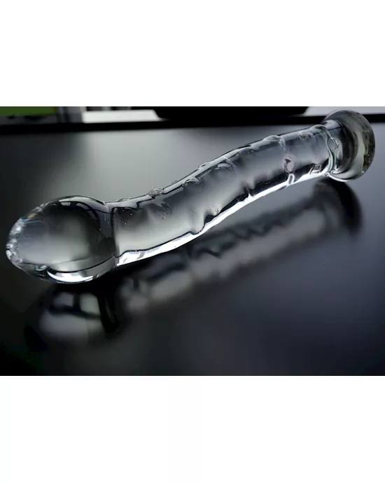 Curved Delight Glass Anal Toy