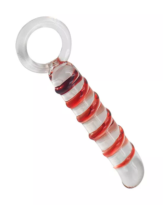 Slip & Slide Glass Dildo