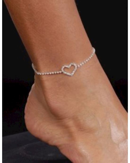 Heart Detail Anklet