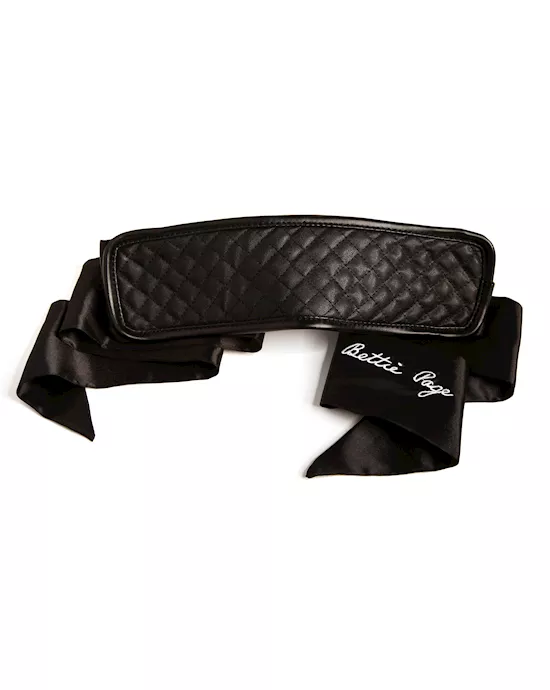 Bettie Page Bad Girl Blackout Blindfold