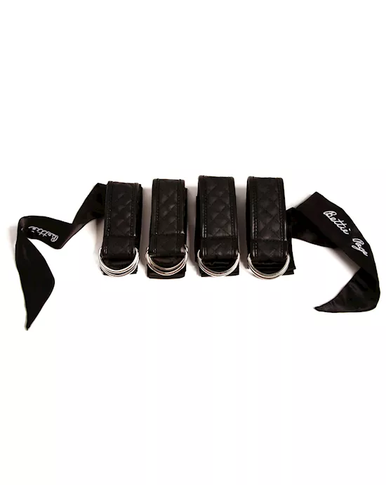 Bettie Page Sweet On Satin Restraints