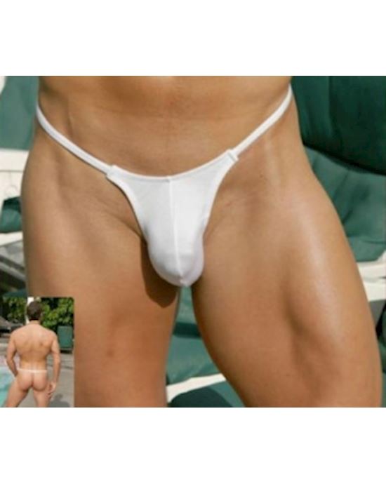 White G-string