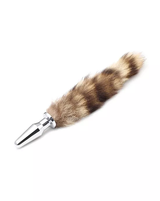 Foxy Animal Butt Plug with Tail