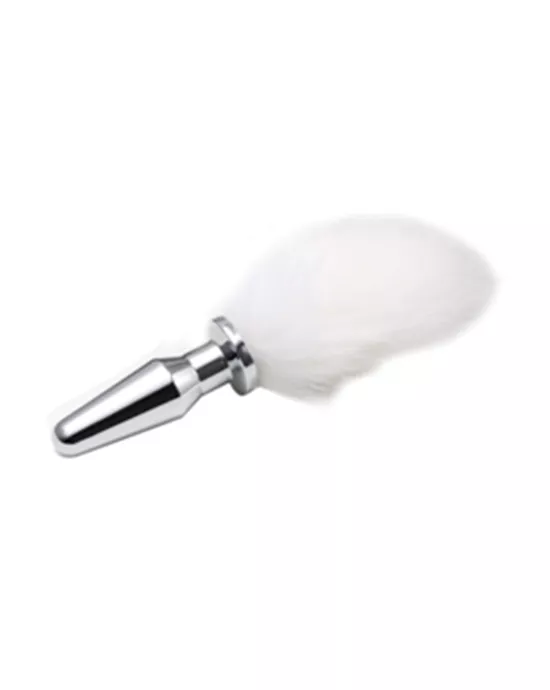 Fluffy Bunny Tail Butt Plug
