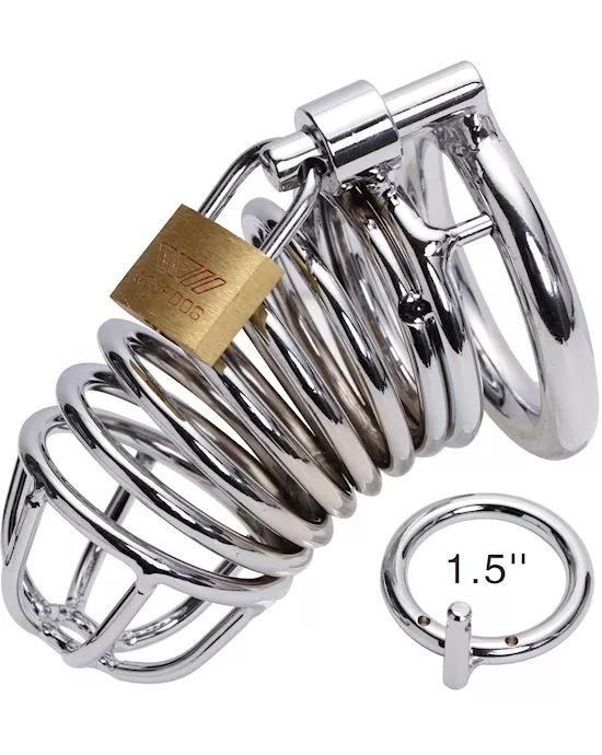 Locking Metal Cock Cage