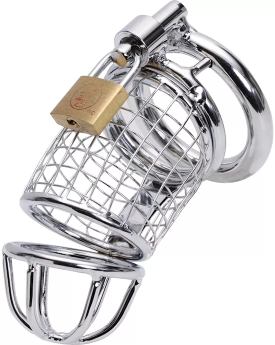 Metal Cage Chastity Device
