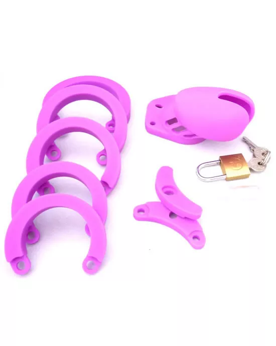 Silicone Male Chastity Device