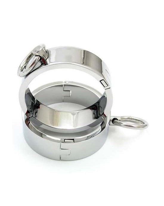 Locking Metal Wrist Cuffs