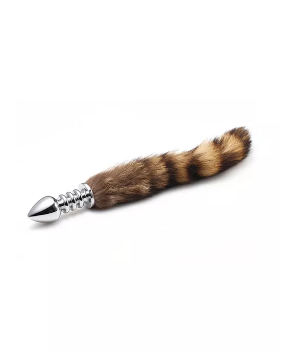 Stainless Steel Butt Plug With Tail