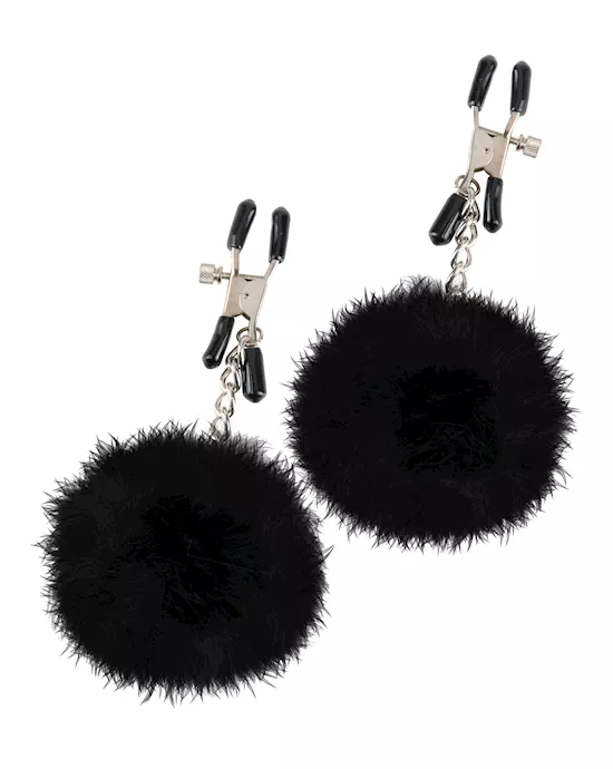 Fetish Fantasy Limited Edition Pom Pom Nipple Clamps