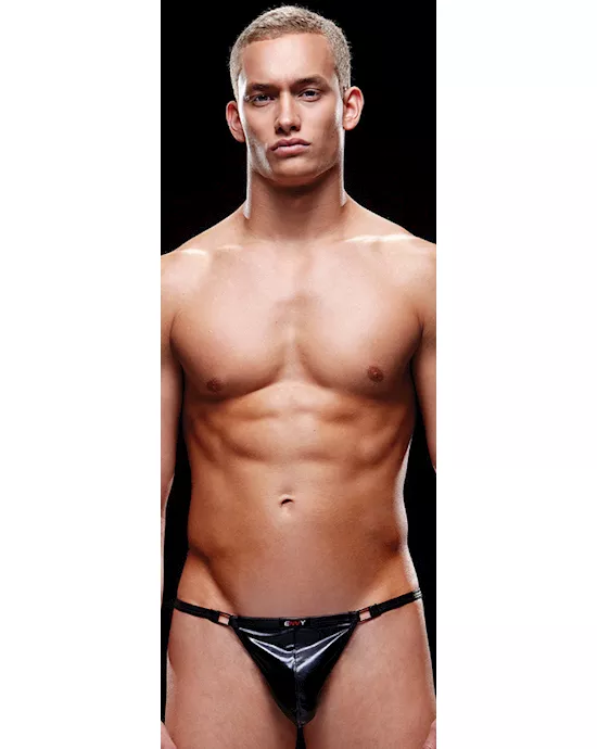 Shimmer Low-rise Mens V-String