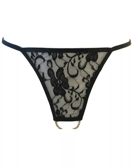 Crotchless Lace Panty
