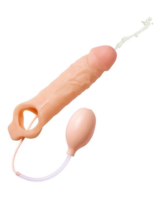 Realistic Ejaculating Cock Sheath
