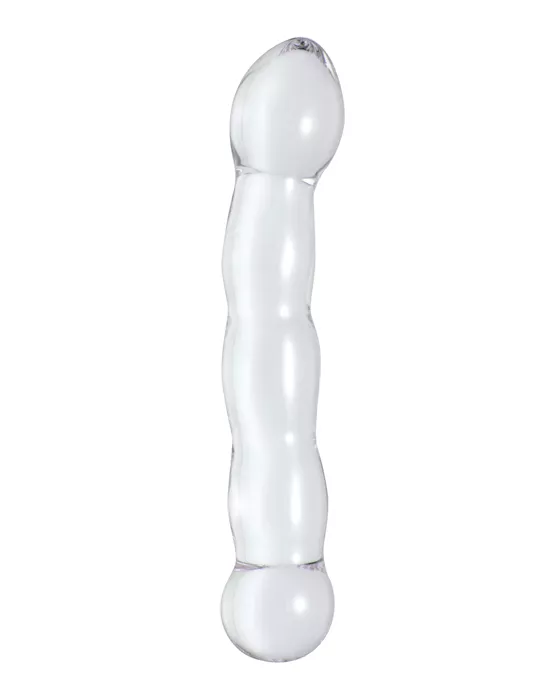Double Trouble Compact Crystal Dildo