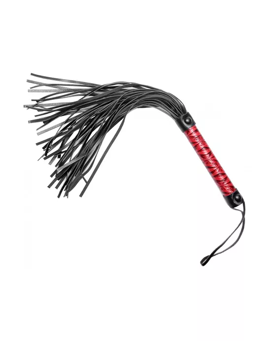 Crimson Tied Embossed Flogger
