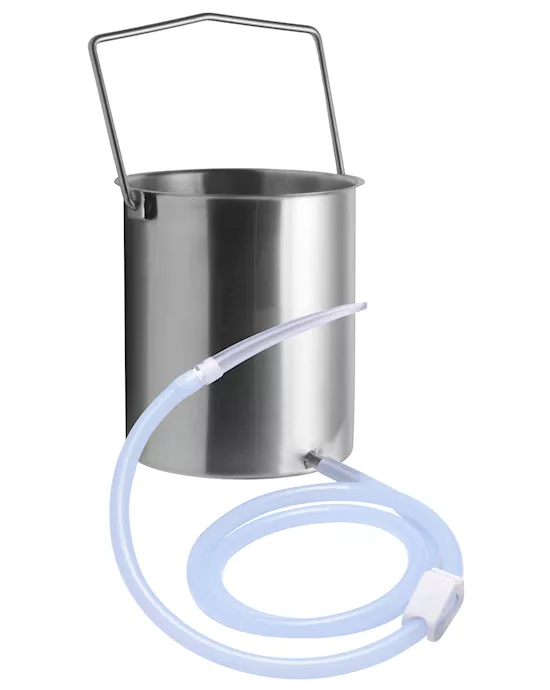 Cleanstream Premium Enema Bucket Kit With Silicone Hose