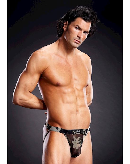 Pro-mesh Camo Jock Strap