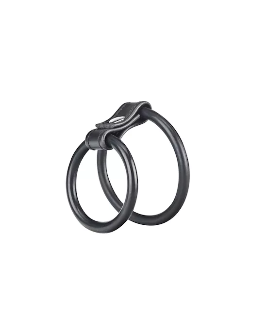 Duo cock & ball ring