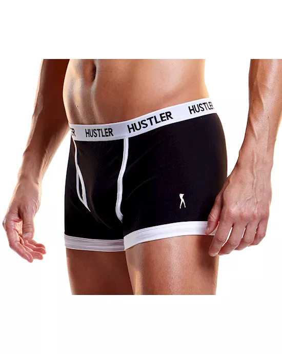 Logo Elastic Cotton Spandex Trunk