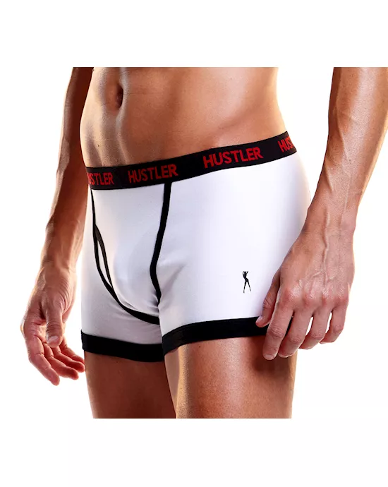 Logo Elastic Cotton Spandex Trunk
