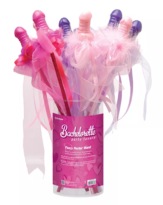 Fancy Pecker Wand Hot Pink